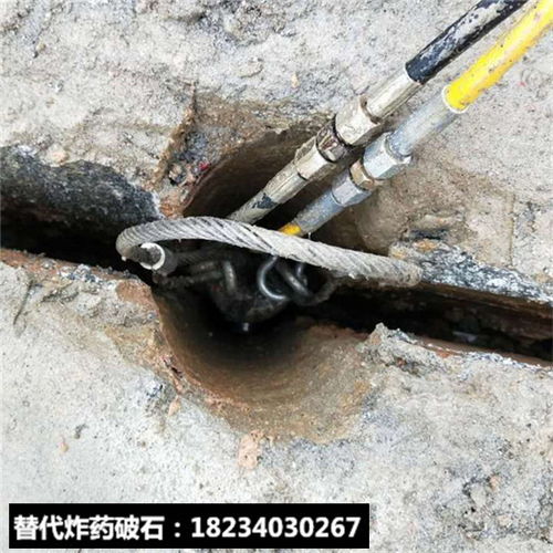 【碎石場不讓放炮怎么開采石頭】-